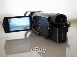 Sony Fdr-ax100 4k Caméscope Paquet