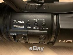 Sony Hvr-hd Z5p Professional Pal Caméra Vidéo Avec Hvr-mrc1 Unité D'enregistrement
