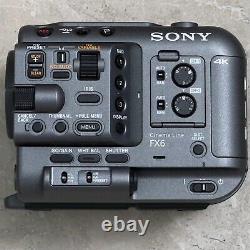 Sony Ilme Fx6 V Corps De Caméra Cinéma Plein Format, Sony Garantie Prolongée 3 Ans