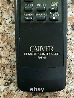 Télécommande Carver Rh-41 Pour Carver Sd/a 410 Oem Véritable