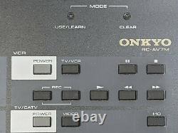 Télécommande Programmable Universelle Onkyo Rc-av7m Rare