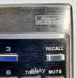 Télécommande à état solide Sears Channel Touch non testée