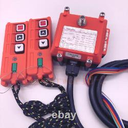 Télécommande sans fil pour grue industrielle UTING F21-2S 1 émetteur + 1 récepteur