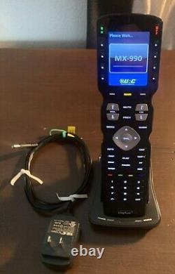 Télécommande universelle IR/RF MX-990 avec base de chargement URC complète