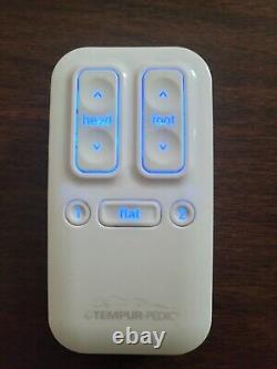 UTILISÉ- Télécommande sans fil Tempur-Pedic Ergo PLUS TEB-100-R (livraison gratuite)