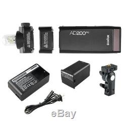Us Godox Ad200pro Ttl 2.4g Pocket Camera Flash Pour Nikon Canon Sony Fuji Olympus
