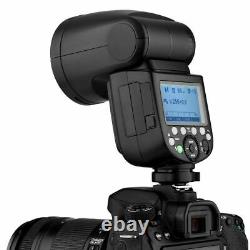 Us Godox V1-n Ttl Hss Round Head Camera Flash 2.4g Wireless Speedlite Pour Nikon