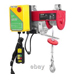 Vevor Électrique Hoist 880lbs Crane Winch Avec Télécommande Sans Fil 850w 110v