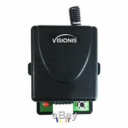 Visionis Access Control Inswing Mag Lock Et Récepteur Sans Fil À Distance Kit