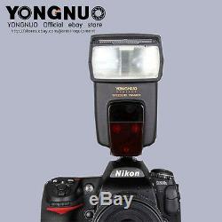 Vitesse Sans Fil Haute 1 / 8000s Synchro Flash Yn-568 Pour Nikon D7100 D7200 D5300 D5200