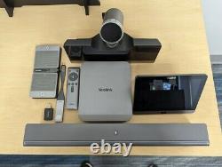 Yealink Av Audio Video Conference System Usb Caméra Sans Fil Mics Touch Panel